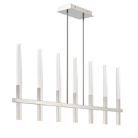 Benicio 7-Light 46" Integrated LED Linear Chandelier