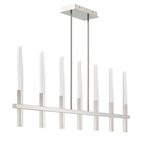 Benicio 7-Light 46" Integrated LED Linear Chandelier