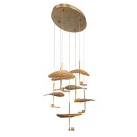 Lagatto 7-Light 40" Integrated LED Multi Drop Chandelier