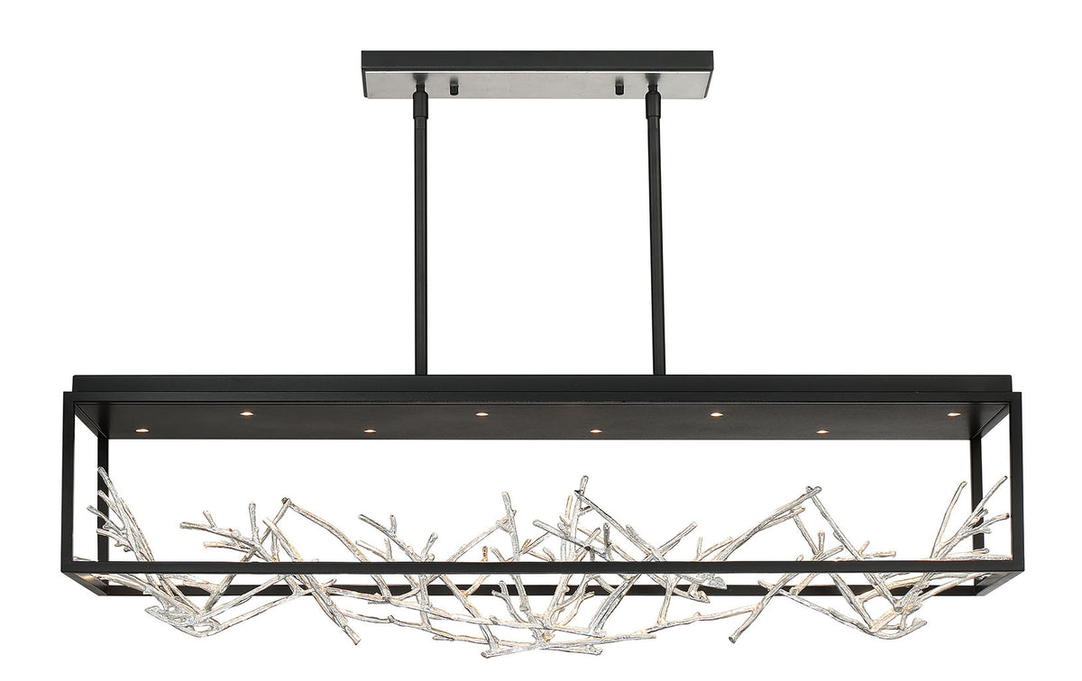 Aerie 8-Light 42" Integrated LED Linear Chandelier