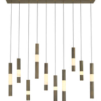 Ronda 10-Light 50" Integrated LED Linear Chandelier