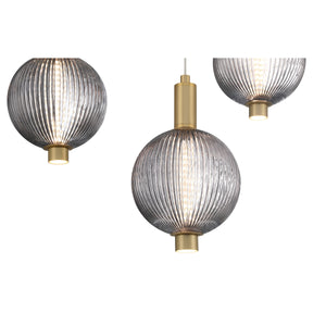 Palmas 5-Light 24" Integrated LED Multi Drop Chandelier