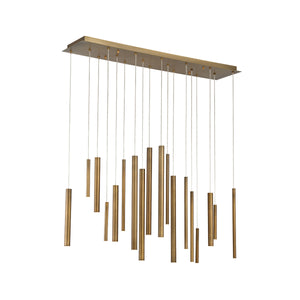 Santana 18-Light 42" Integrated LED Multi Drop Chandelier