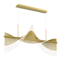 Voltik 72-Light 59" Integrated LED Grand Chandelier