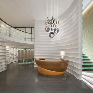 Arlington 13-Light 40" Integrated LED Multi Drop Chandelier