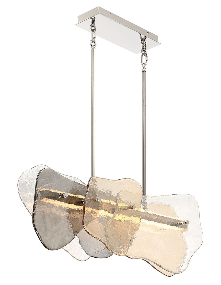 Grotto 39" Integrated LED Linear Chandelier