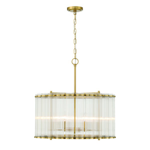 Glasbury 6-Light 24" Pendant Chandelier