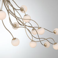 Athena 12-Light 59" Integrated LED Semi-Flush Mount