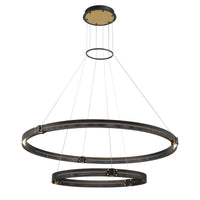 Admiral 2-Tiers 2-Light 48" Integrated LED Grand Chandelier