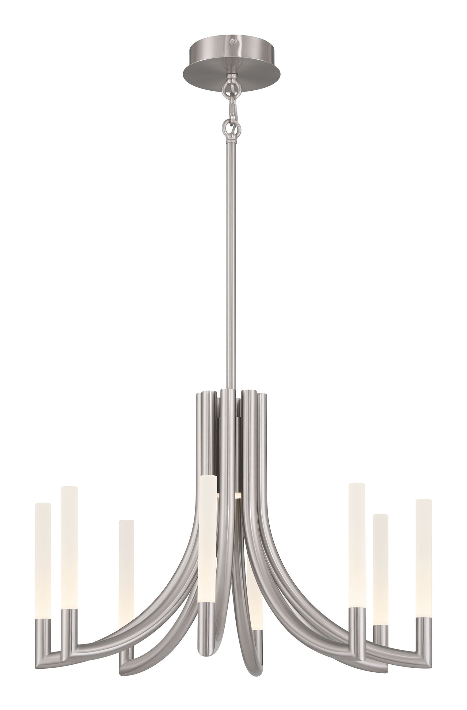 Olette 8-Light 24" Integrated LED Pendant Chandelier