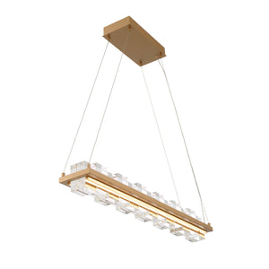Bruco 35" Integrated LED Linear Chandelier
