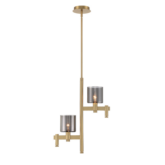 Decato 2-Light 22" Pendant Chandelier