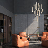 Cambre 16-Light 32" Integrated LED Multi Drop Chandelier