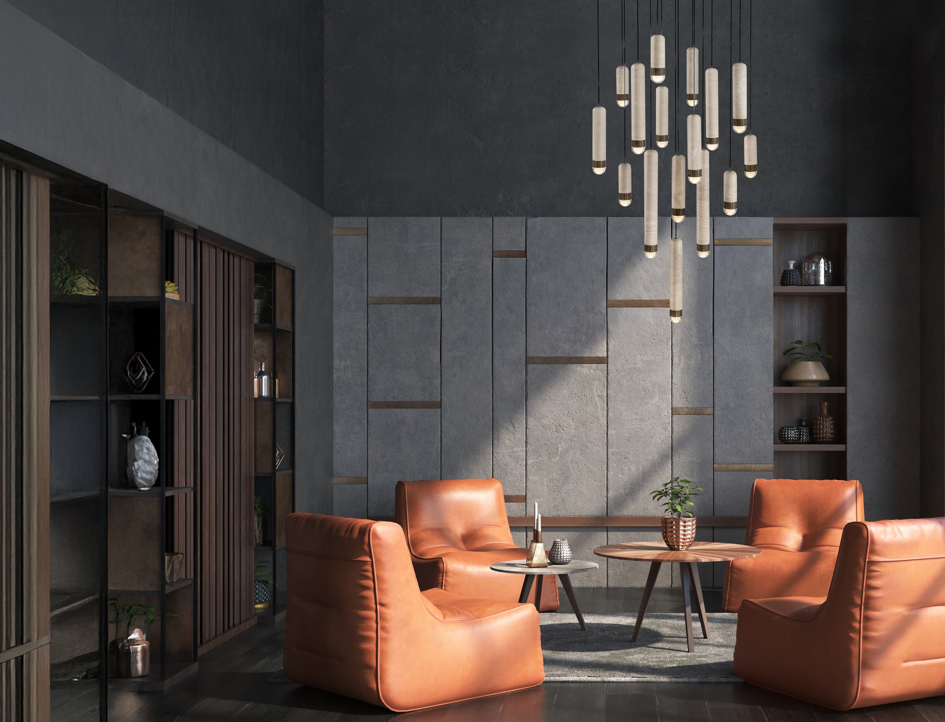 Cambre 16-Light 32" Integrated LED Multi Drop Chandelier