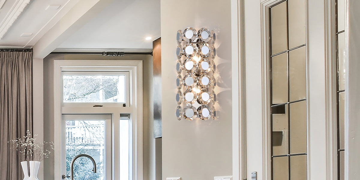 Perrene 2-Light 19" Wall Sconce