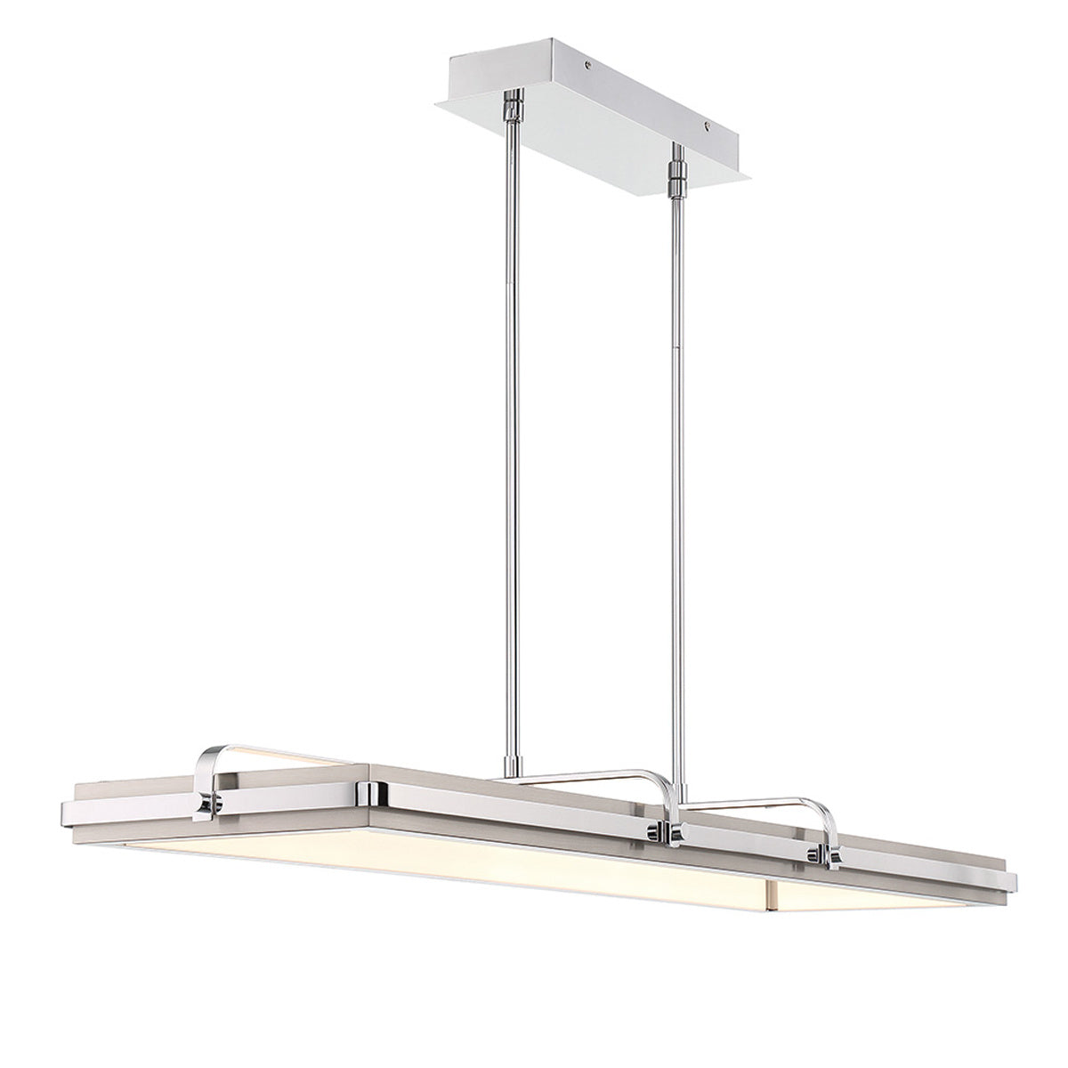 Annilo 48" Integrated LED Linear Chandelier
