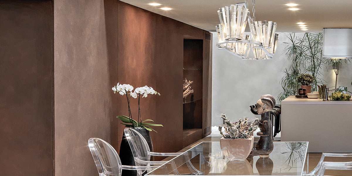Ricca 6-Light 45" Chandelier