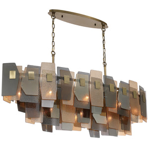 Cocolina 2-Tier 11-Light 48" Linear Chandelier