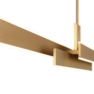 Cameno 45" Integrated LED Linear Chandelier