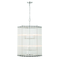 Glasbury 2-Tiers 8-Light 27" Chandelier