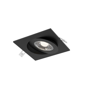 Pivot 4" Square Flat LED Recessed Gimbal 5CCT
