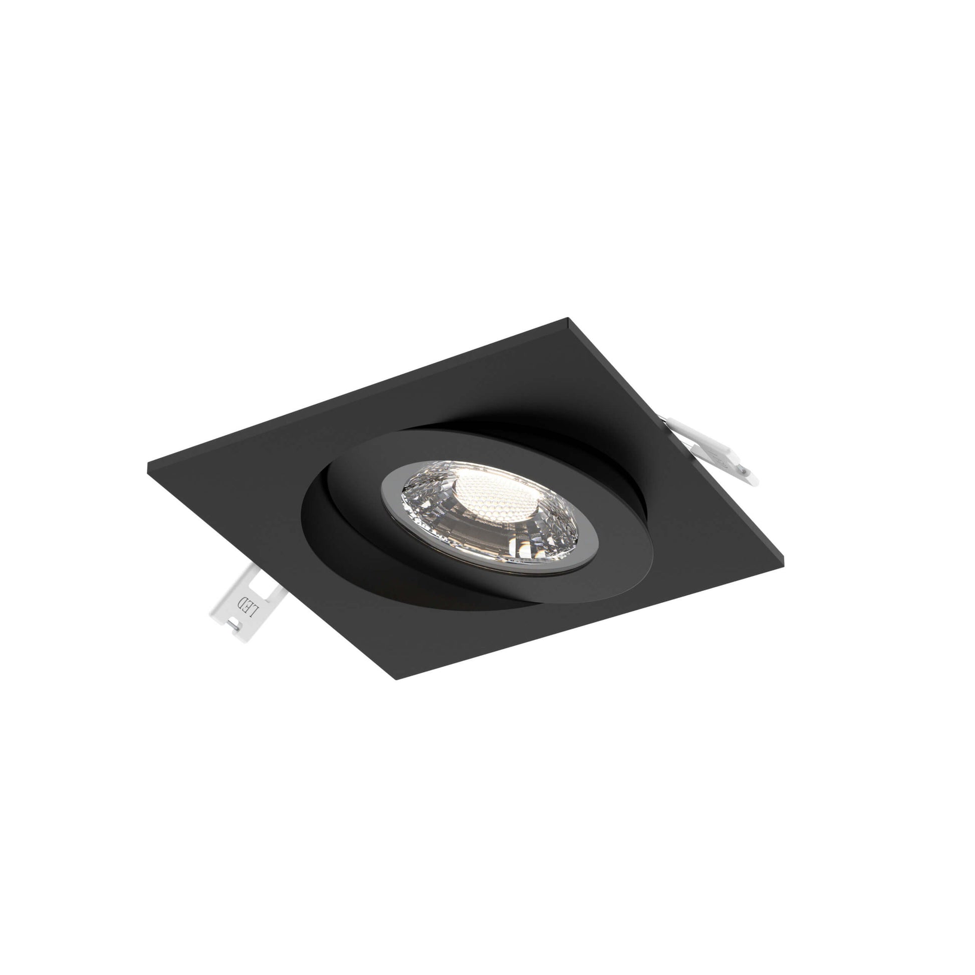 Pivot 4" Square Flat LED Recessed Gimbal 5CCT
