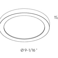 Prime 9in flush mount for coastal environment