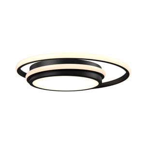 Newton 18 inch Flushmount with outer ring
