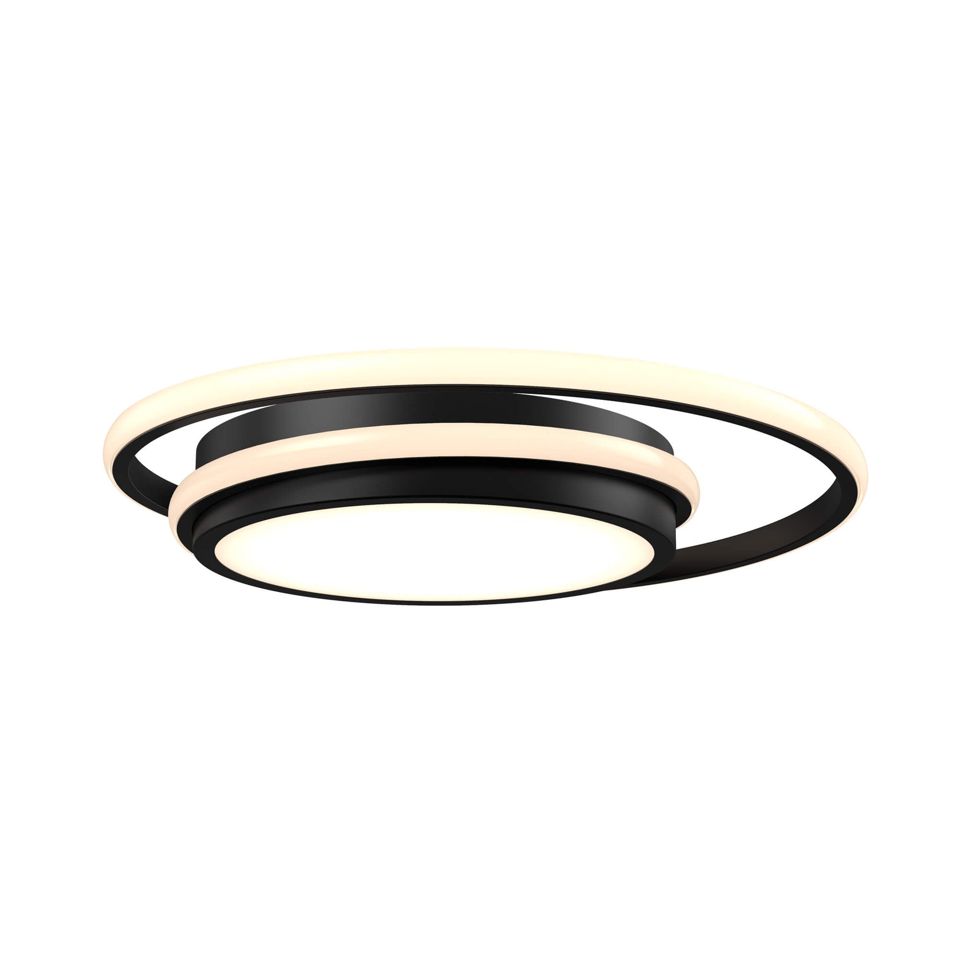 Newton 18 inch Flushmount with outer ring
