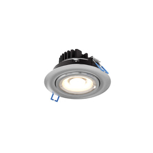 Scope 4 Inch Round Recessed LED Gimbal Light in 5CCT