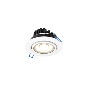 Scope 4 Inch Round Recessed LED Gimbal Light