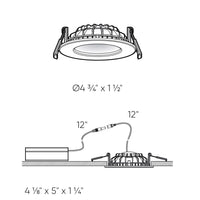Indirect 4 Inch Round Indirect LED Recessed Light