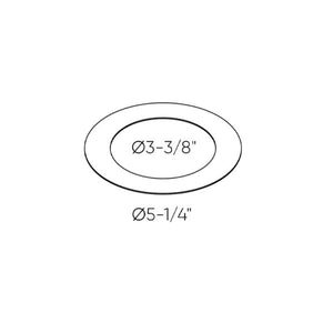 Scope Goof Ring for 3" recessed light