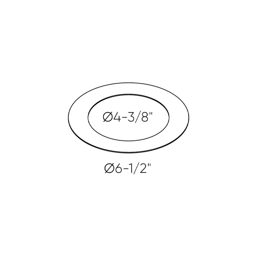 Scope Goof Ring for 4" recessed light