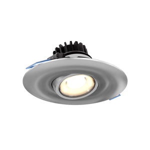 Scope 4 Inch Round Recessed LED Gimbal Light in 5CCT