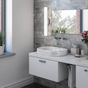 Noble 24 Inch CCT Glass LED Vanity Light