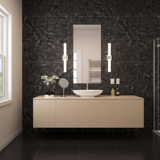 Noble Two 36 Inch CCT Glass LED Vanity Light