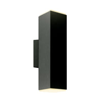 Brooklyn 4 Inch Square Adjustable LED Cylinder Sconce