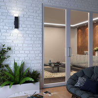Brooklyn 4 Inch Square Adjustable LED Cylinder Sconce