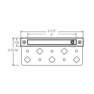 Contour 7in Hardscape step light, 5CCT