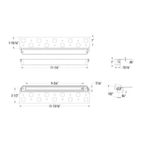 Smart Smart 12 inch Hardscape light with smart button
12/24V AC/DC