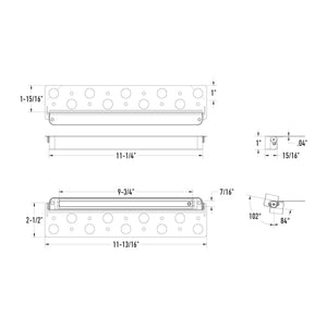 Smart Smart 12 inch Hardscape light with smart button
12/24V AC/DC