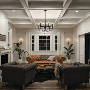 Capitol Hill Chandelier 6Lt