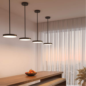 Fusion 12in trimless 2in1 with stems, 5CCT, 120-347v, 0-10v/Triac