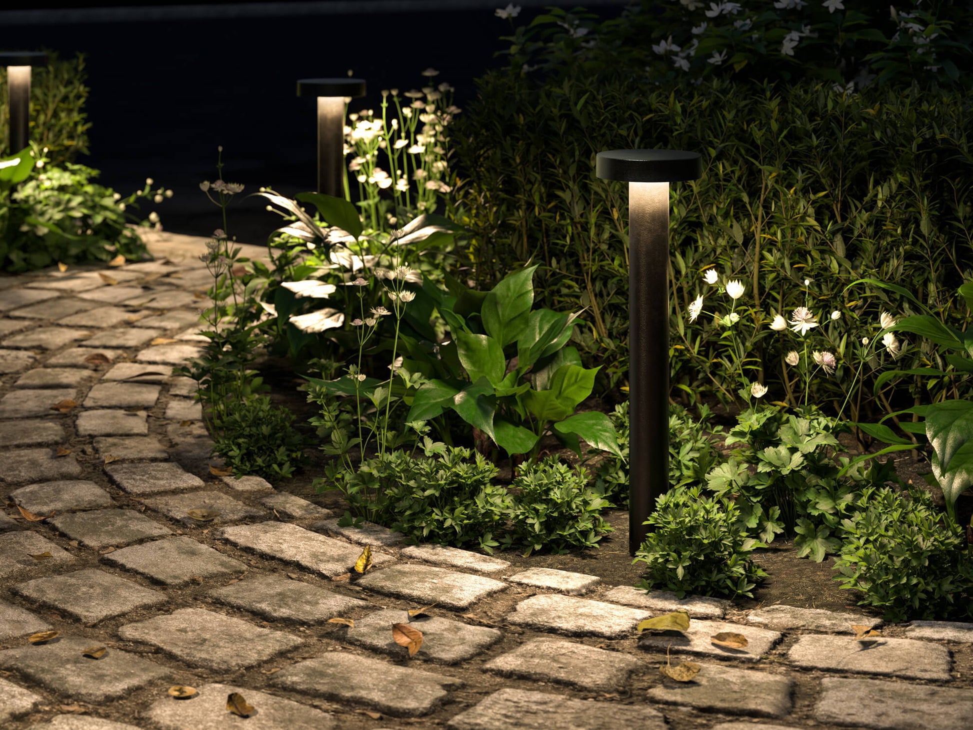Flux Landscape Pathlight Round top (20 in.) CCT