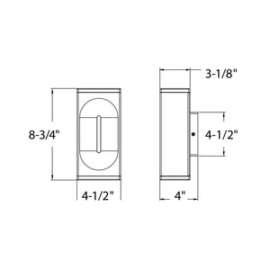 Profile LED Vertical Wall Sconce