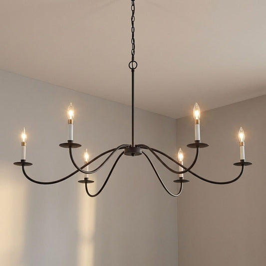 Meridian 6-Light Chandelier