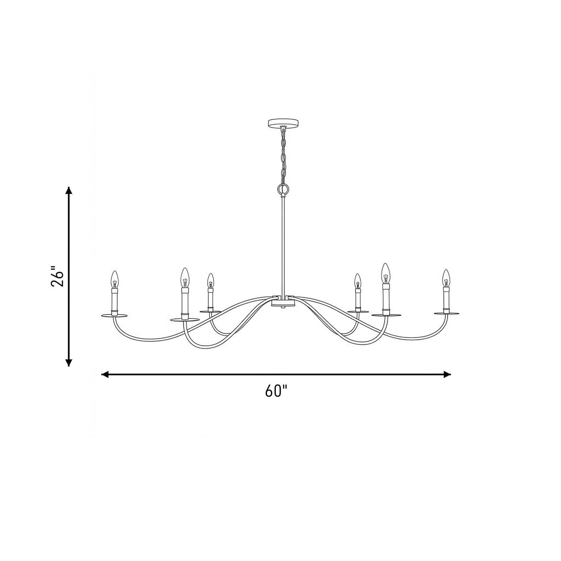 6-Light Chandelier