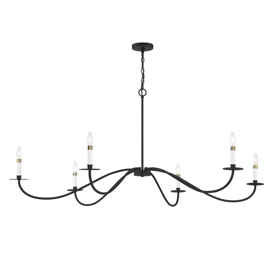 Meridian 6-Light Chandelier