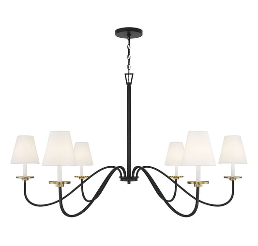 Meridian 6-Light Chandelier
